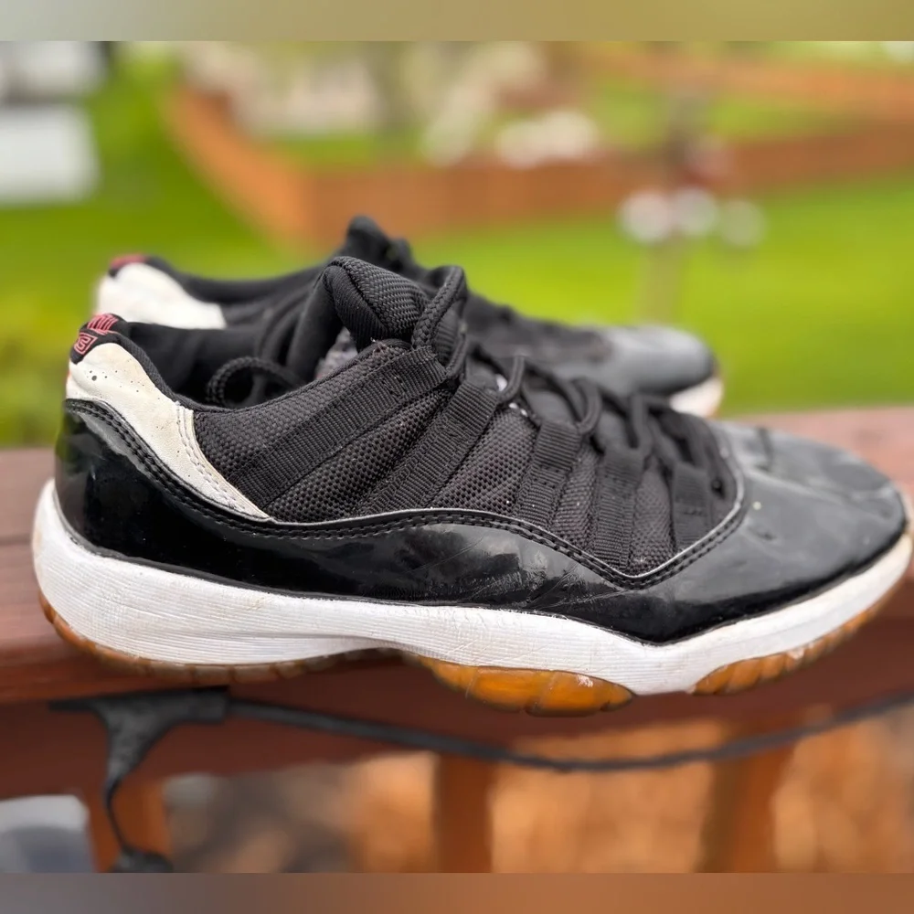 Nike Air Jordan 11 Retro Low Infrared Size 8 528895-023 OG Bred Space Jam